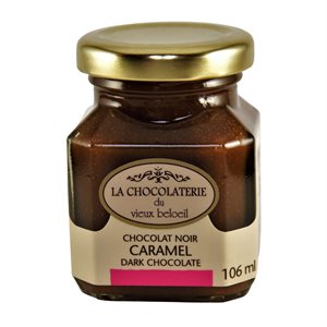 Caramel au chocolat noir - La Chocolaterie du Vieux Beloeil 106ml
