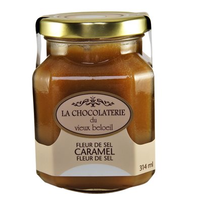 Caramel à la fleur de sel - La Chocolaterie du Vieux Beloeil 314ml