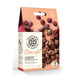 Canneberges enrobées de chocolat au lait - Chocolaterie des Pères Trappistes 120g